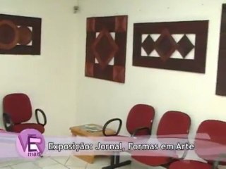 Exposição  Jornal, formas em arte