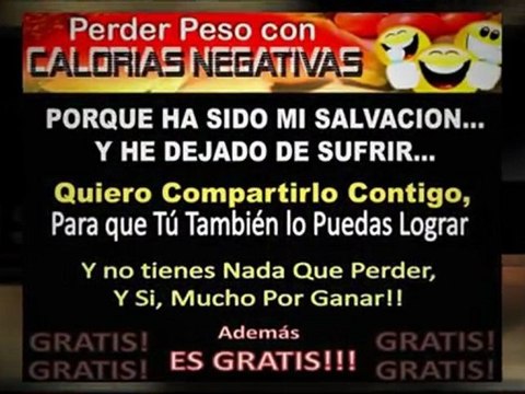 Perder Peso con Calorias Negativas! Quemar Grasa