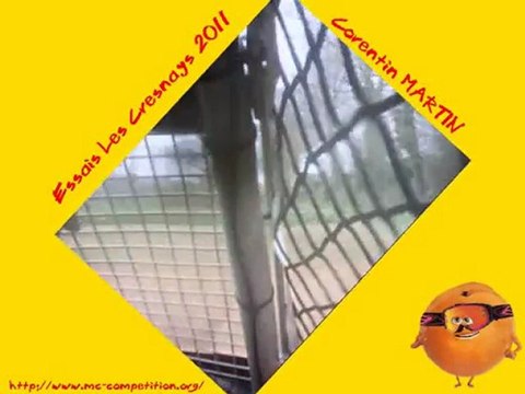 Caméra Embarquée - Essais Sprint Car - Corentin Martin - Les Cresnays - 27/03/11