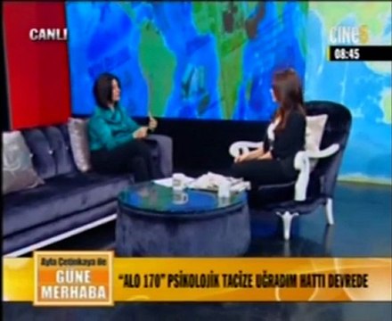 Çağlar Çabuk 28 Mart 2011'de Cine 5'te Ayla Çetinkaya ile Güne Başlarken programına konuk oldu