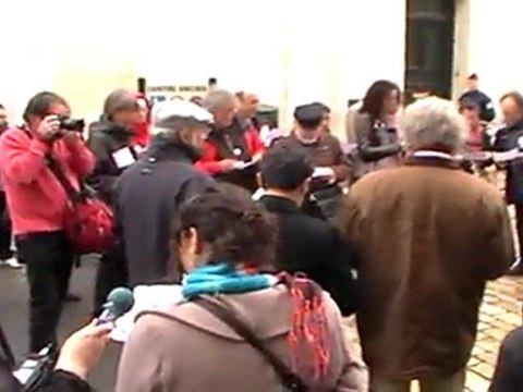 Flashmob FNARS Centre - Orléans (31/03/2011)