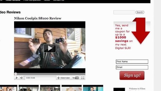 Nikon S8100 Review and Price - video dailymotion