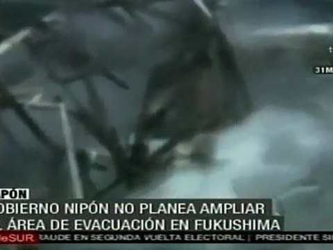 Japón no ampliará área de evacuación en Fukushima