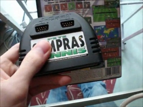 Pete Sampras Tennis (test Megadrive)