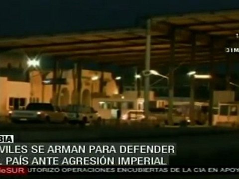Civiles libios se arman para defenderse del imperio