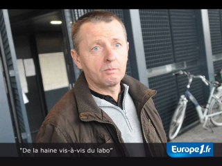 "De la haine vis à vis du labo”