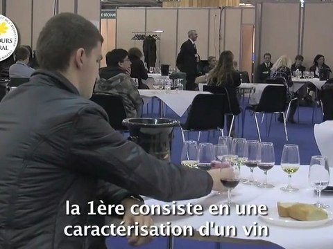 Le concours des jeunes professionnels du vin