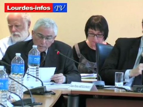 Conseil Municipal de Lourdes (vote du budget Principal)