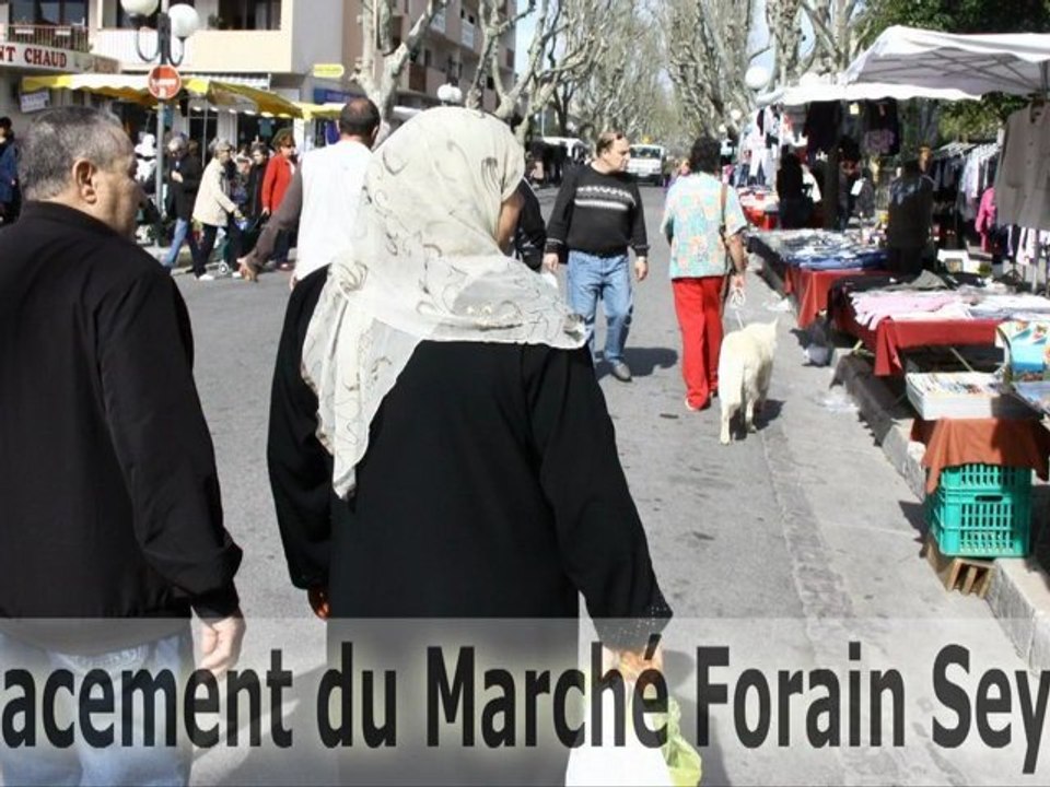 Déplacement du Marché Forain Seynois au Centre Ville