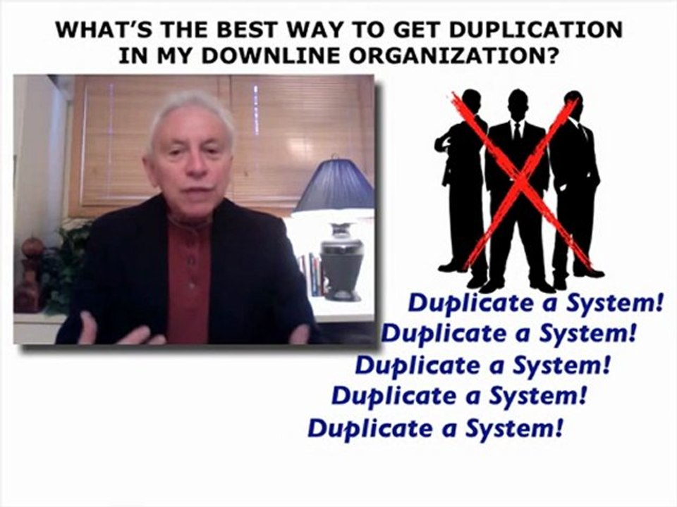 The Best Way To Get Network Marketing Downline Duplication