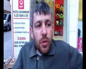 BÜYÜK BİRLİK PARTİSİ İDAM CEZASI GERİ GELSİN İMZA KAMPANYASI