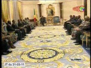L’association des anciens ministres du Congo chez le Chef de l’Etat