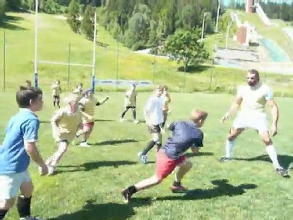 Stage Rugby Sébastien CHABAL - Tremplins D'jeuns - Courchevel