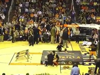 Drôle de panier au basket