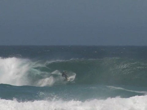 Kitesurf : Horror session - kitesurf Western Australia