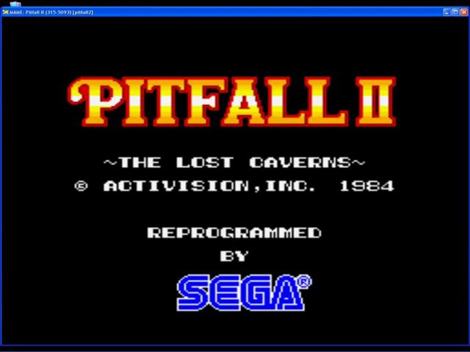 Pitfall II (Arcade) Videotest