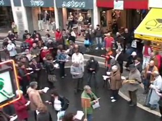FLASHMOB de Tours le 31/03/2011