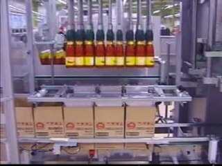 Food - loading, shrink bundling, palletization 1/4