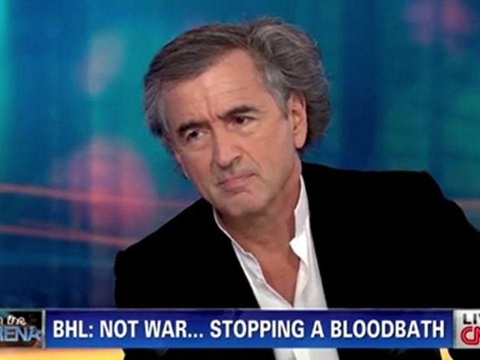 BHL invité de Eliot Spitzer ( CNN -In the ARENA) 31 mars 2011