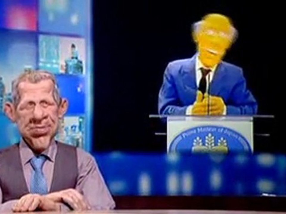Mr Burns , Fukushima , les guignols de l'info