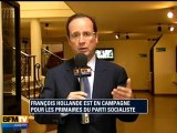 Hollande en course pour la présidentielle 2012