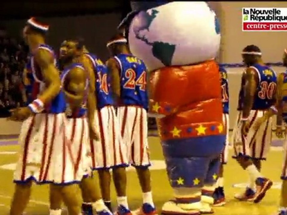 Show des Harlem Globetrotters à Poitiers