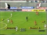 Juventus Turyn-Górnik Zabrze 4:2 (27.09.1989) [2 połowa] (gol Lisska)