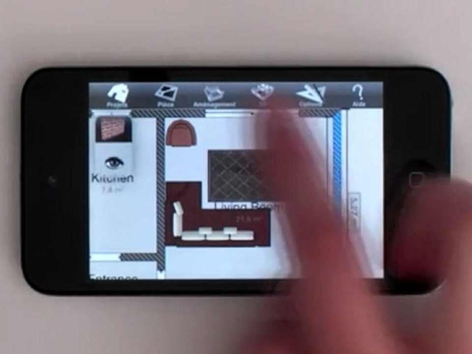 HOME DESIGN 3D IPHONE BY LIVECAD (TEASER US) APP APPLE