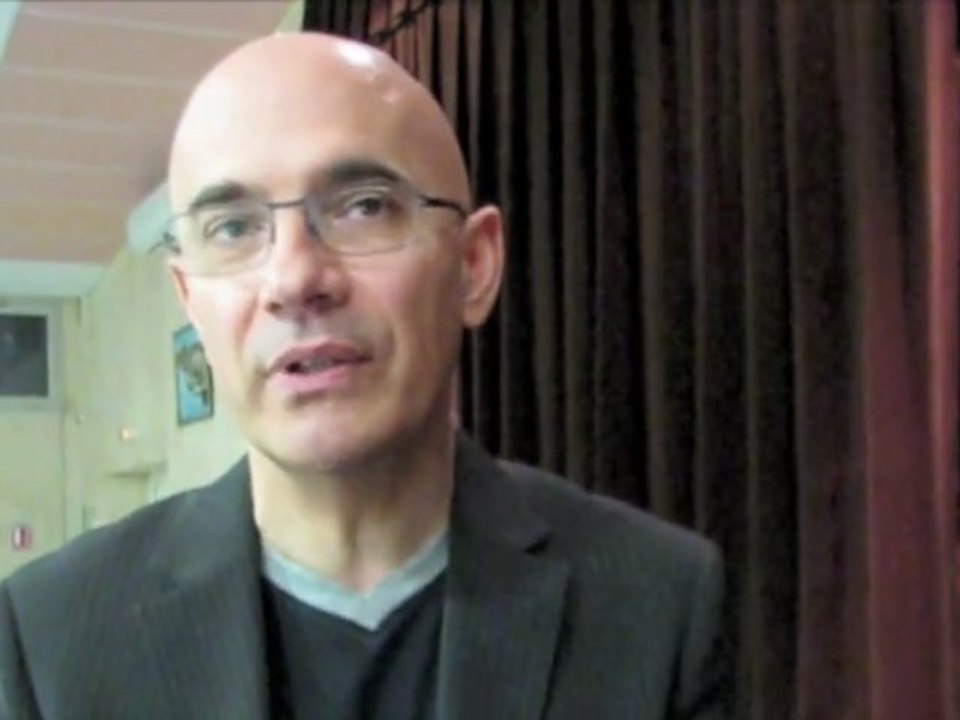 N. Stoufflet, animateur du Jeu des 1000 euros