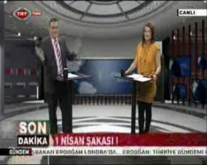 TRT'deki 1 Nisan şakası şok etti!