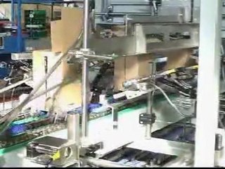 Continuous loading of wrap around blanks