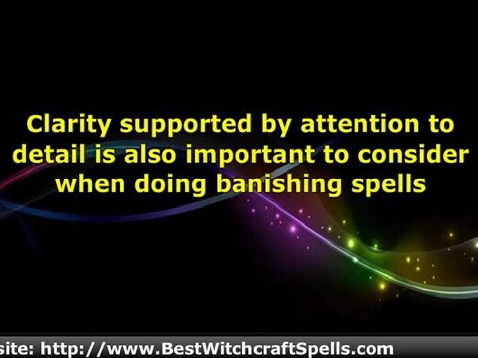 Banishing Spells