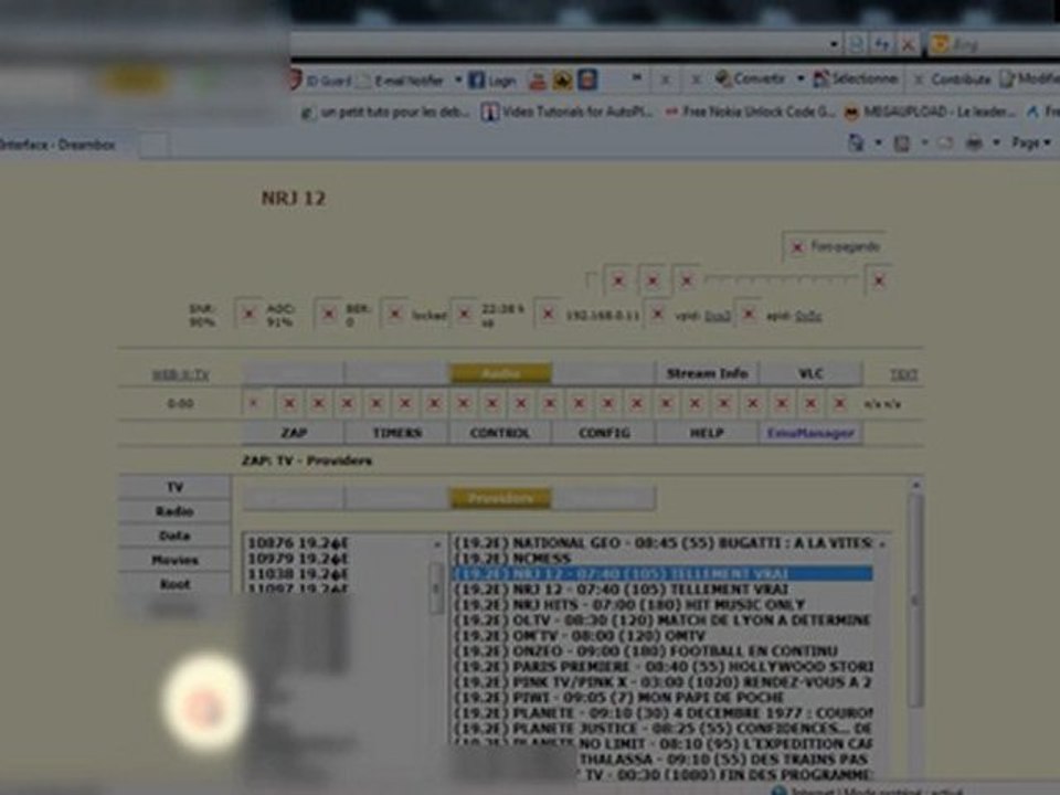 vlc et dreambox