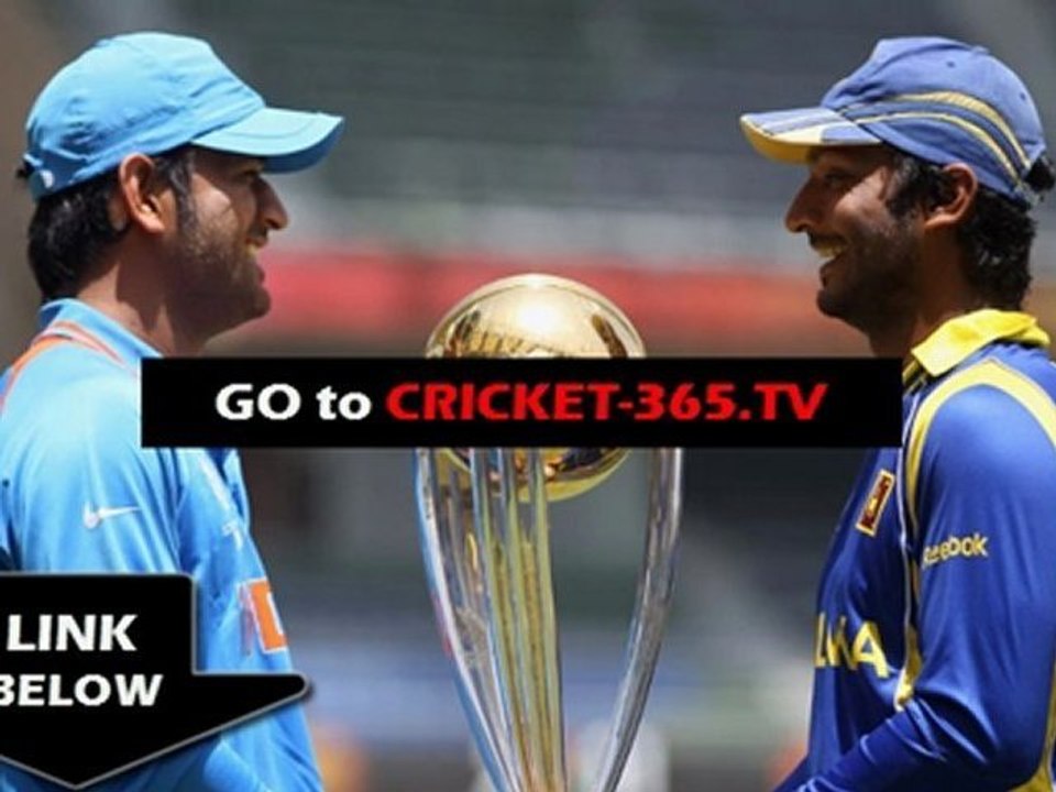 India vs Sri Lanka World Cup 2011 Final Live Streaming