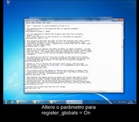 Instalacao do AMP no Windows 7 x86