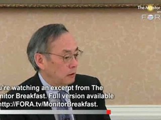 Chu: Japan Meltdown Not a Classic Nuclear Meltdown