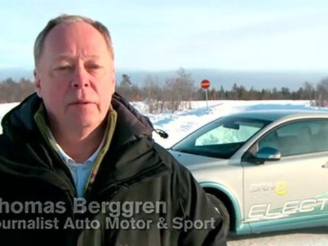 Volvo C30 Electric tested in rough winter conditions