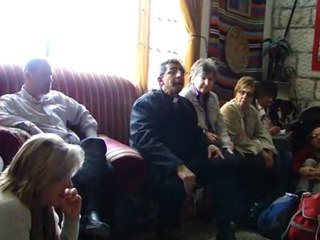 2 Paolo Curtaz Viaggio in Terra Santa Taybeh Abuna Raed 20 Marzo 2011