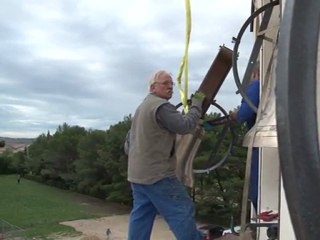 Installation des cloches à Mont-Rouge