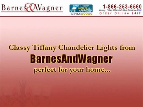 Elegant Tiffany Chandelier Lights