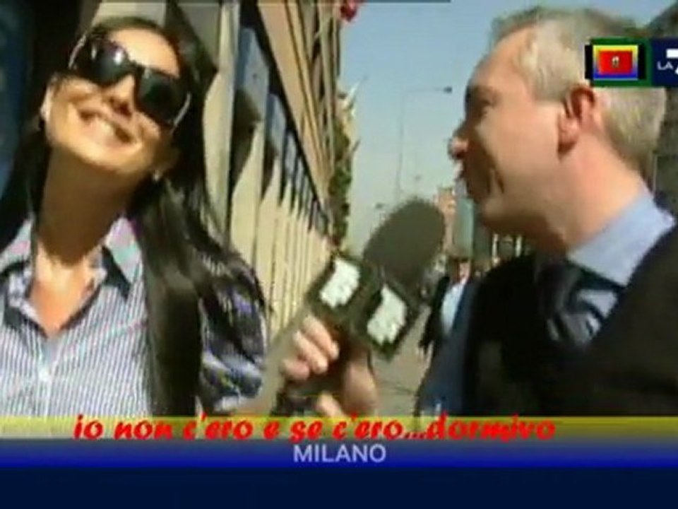 io non c'ero e se c'ero dormivo