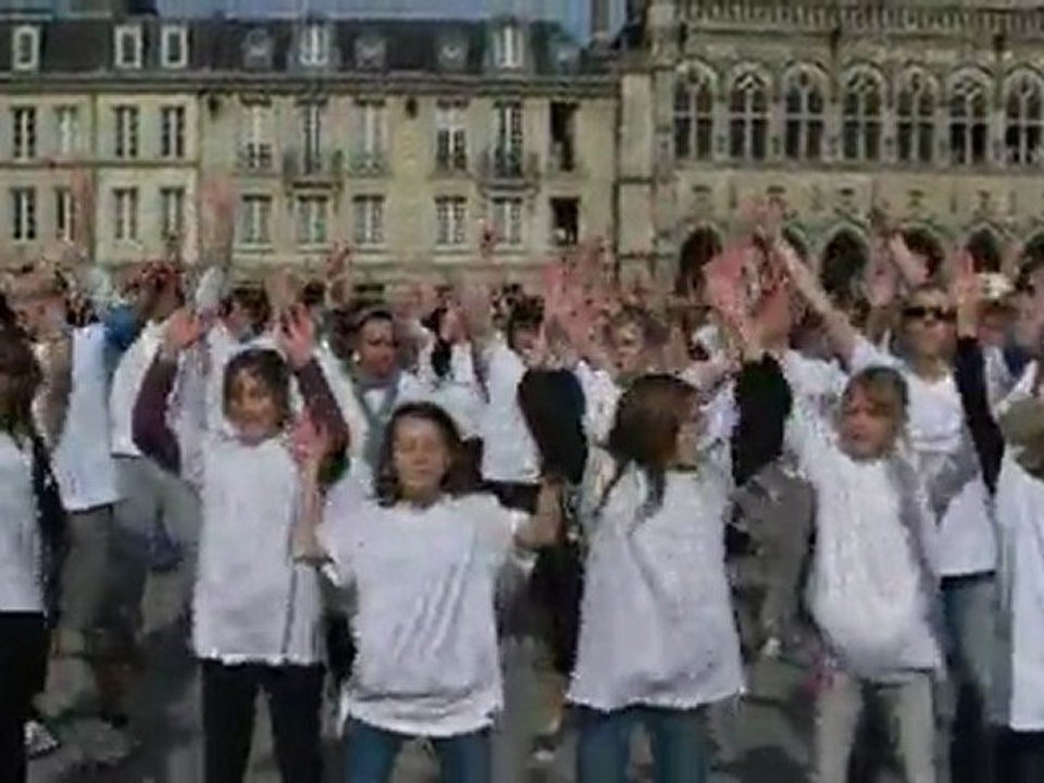Flashmob à Saint-Quentin (02)