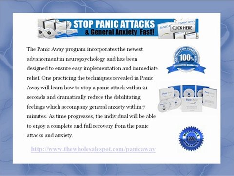 Buy Panic Away and Join the Thousands Who Have Been Liberated from Anxiety and Panic Attacks