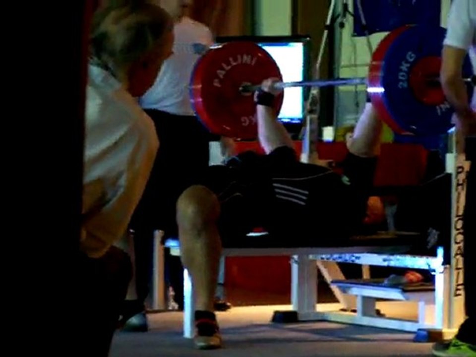 Développé couché 270kg, aurélien le jeune