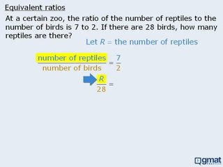 GMAT Math Lesson - Introduction to Ratios