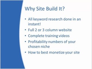 Reviews Of Site Build It