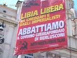 Piazza Navona: un palco contro la guerra