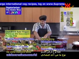 How to Make Basic Seitan with Vegan Chef Brook Katz