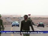 Libia: los rebeldes afirman que controlan Brega