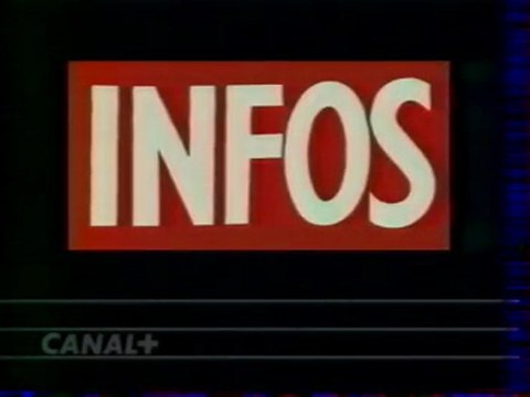 Jingle INFO + Jingle Meteo Décembre 1992 Canal+